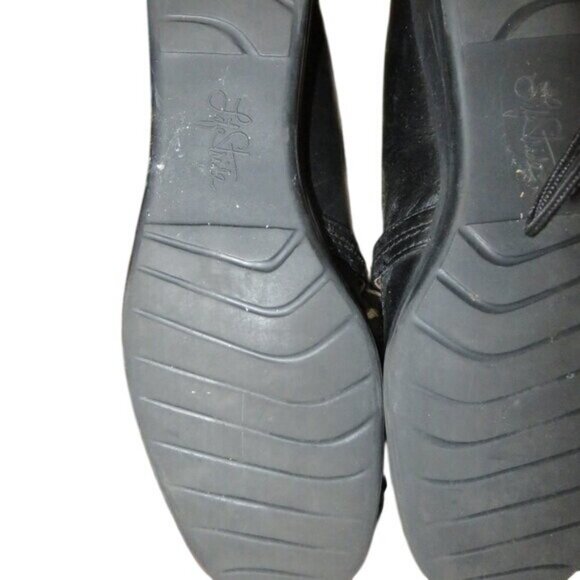 Lifestride Demi Black Vegan Leather Mary Jane Buckle Wedges 8.5 antifatigue - Picture 10 of 12